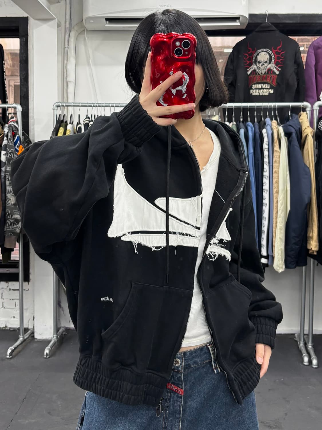 Glack 투웨이 후드집업 상품이미지4