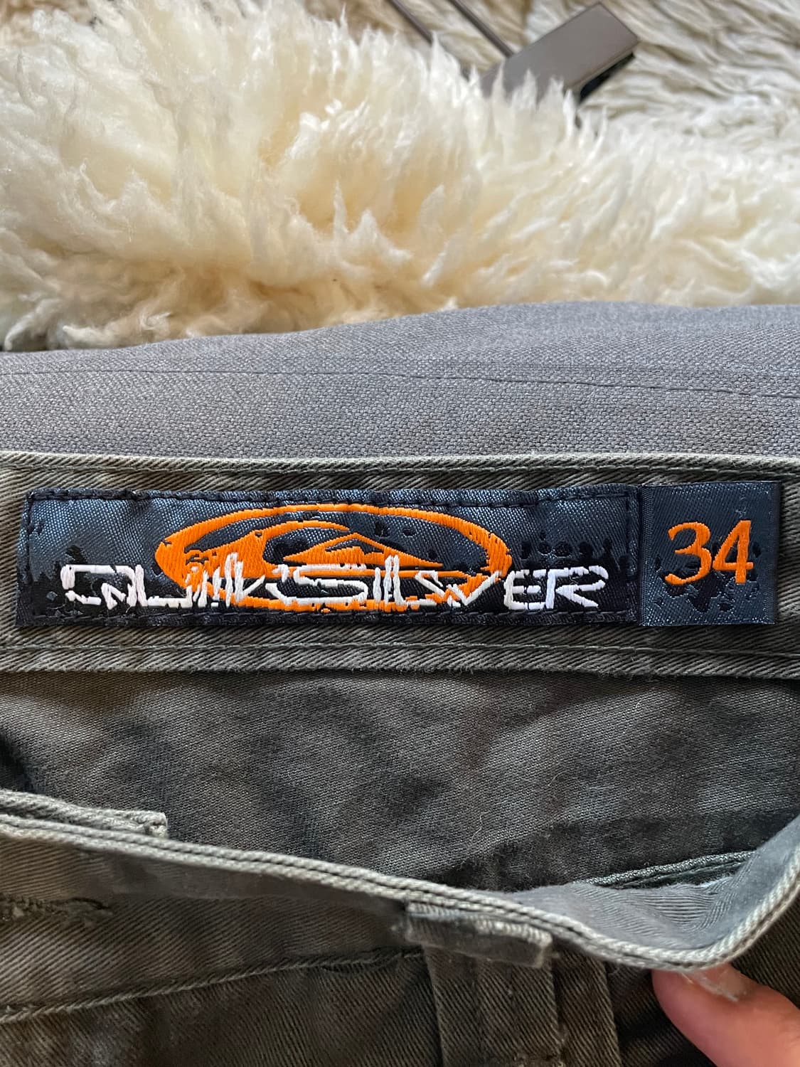 (Quiksilver) 퀵실버 카키 카고 반바지 상품이미지2