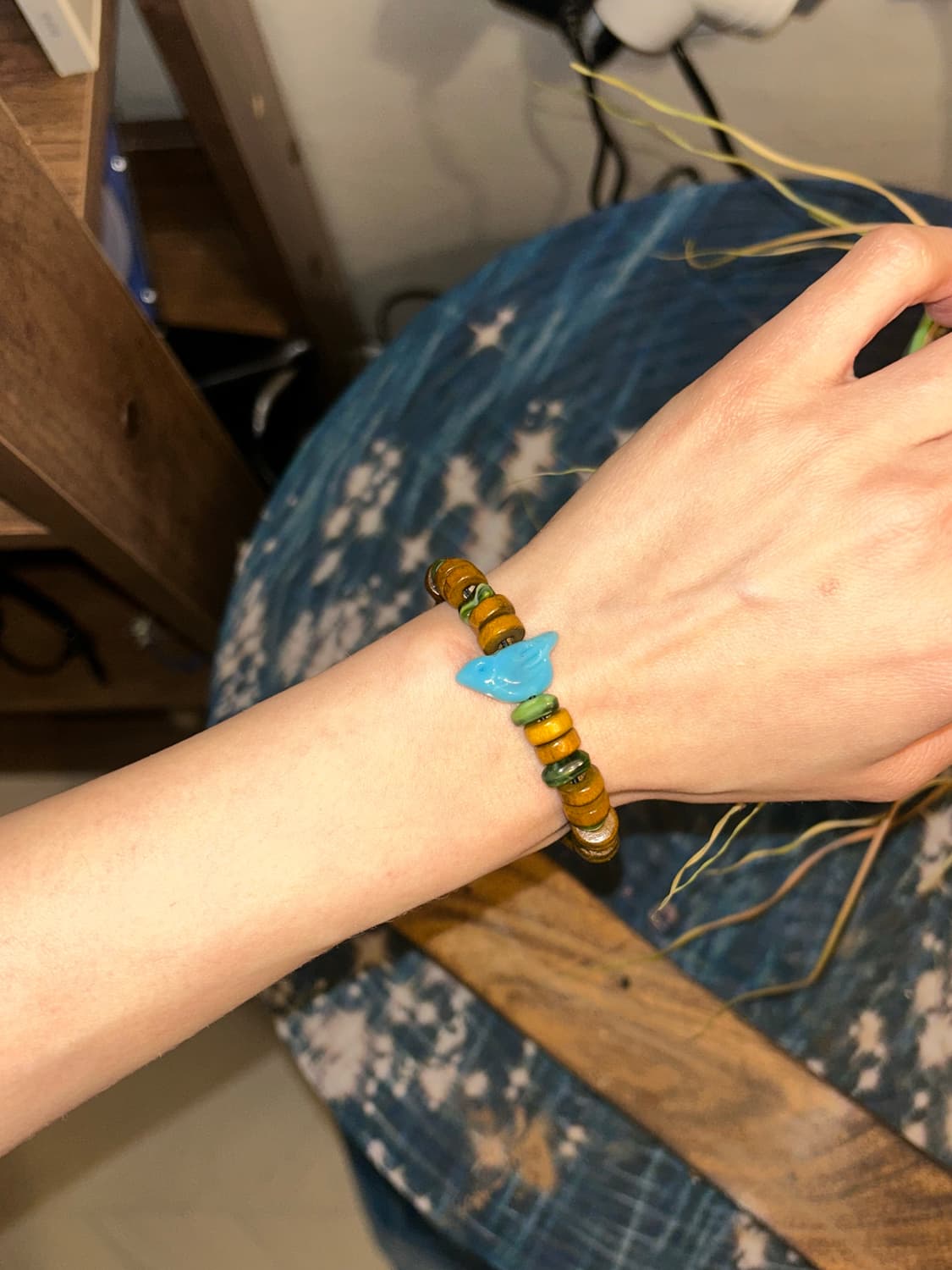 [핸드메이드] • 팔찌 • 새파란 침묵 상품이미지4