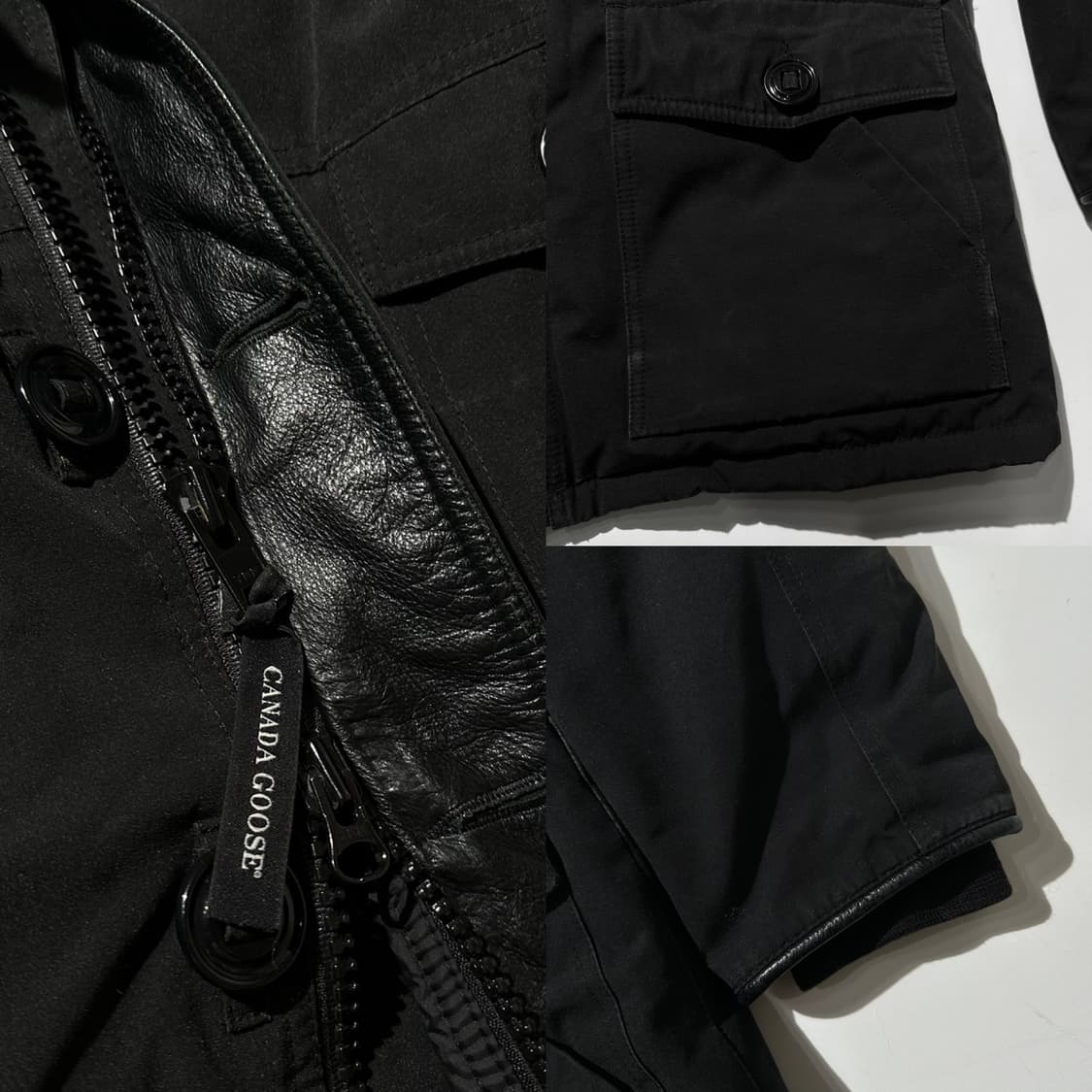 (매장판) 캐나다구스 밴프 다운 패딩 파카 블랙 상품이미지8