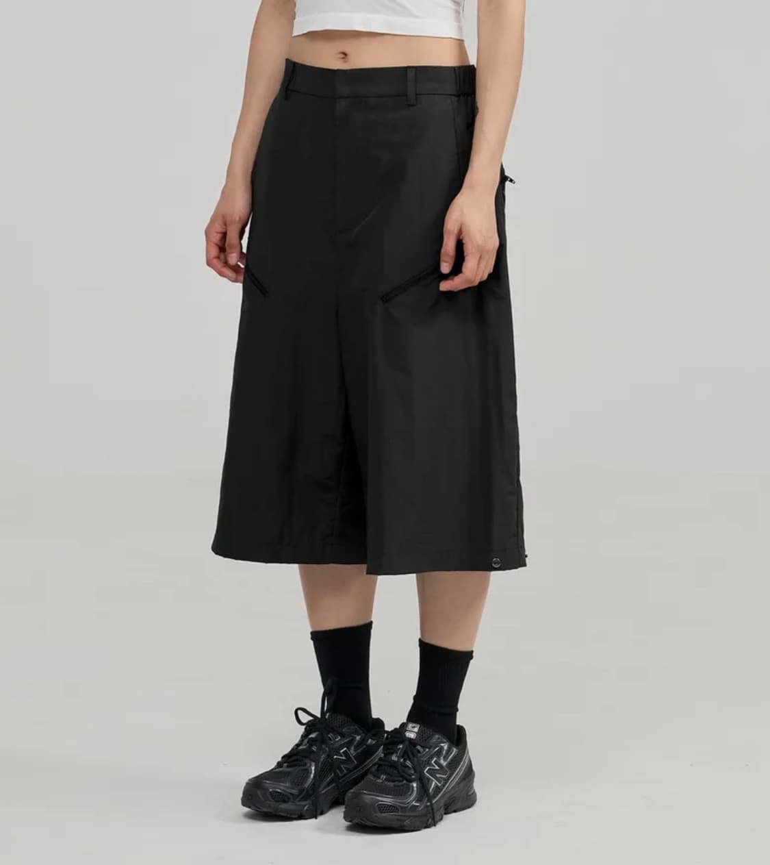 주앙옴므 나일론 버뮤다 팬츠 블랙 M 상품이미지1