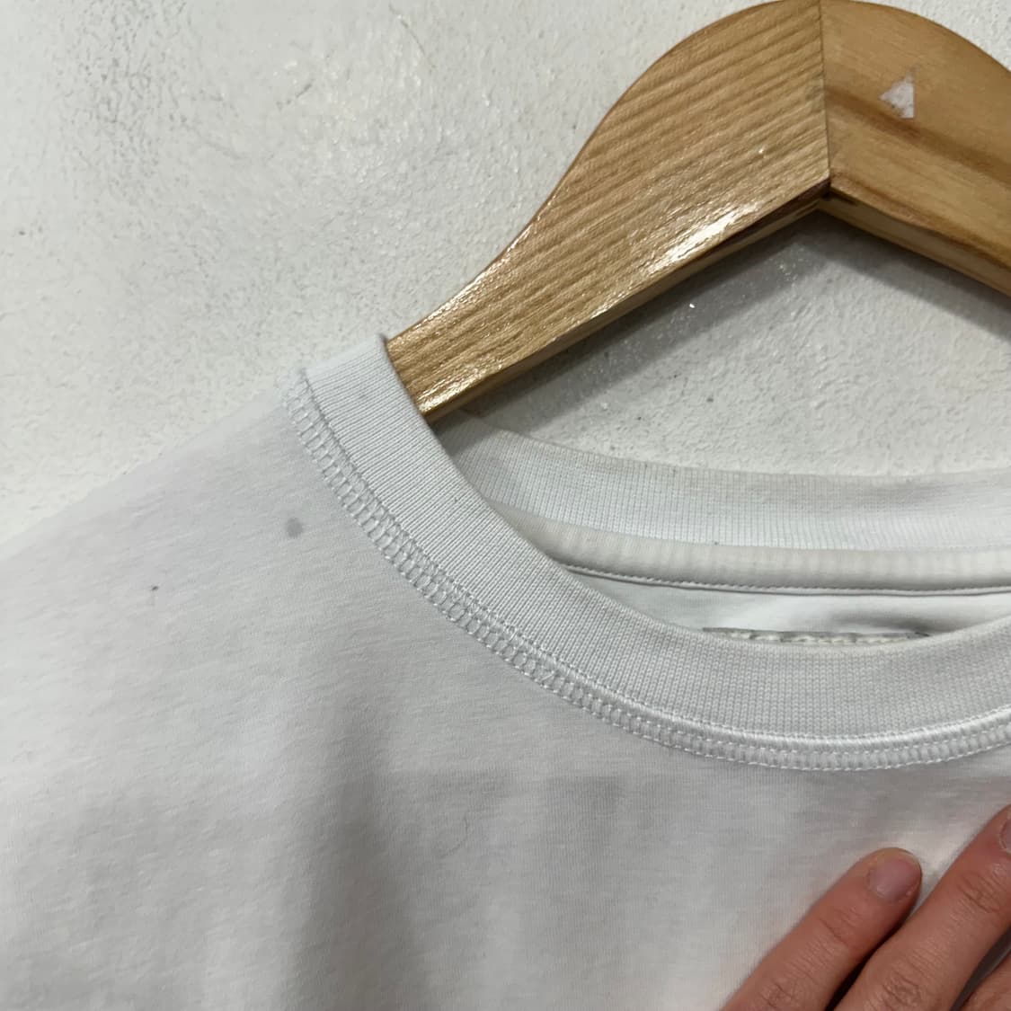 우영미 플라워 백 로고 롱슬리브 상품이미지6