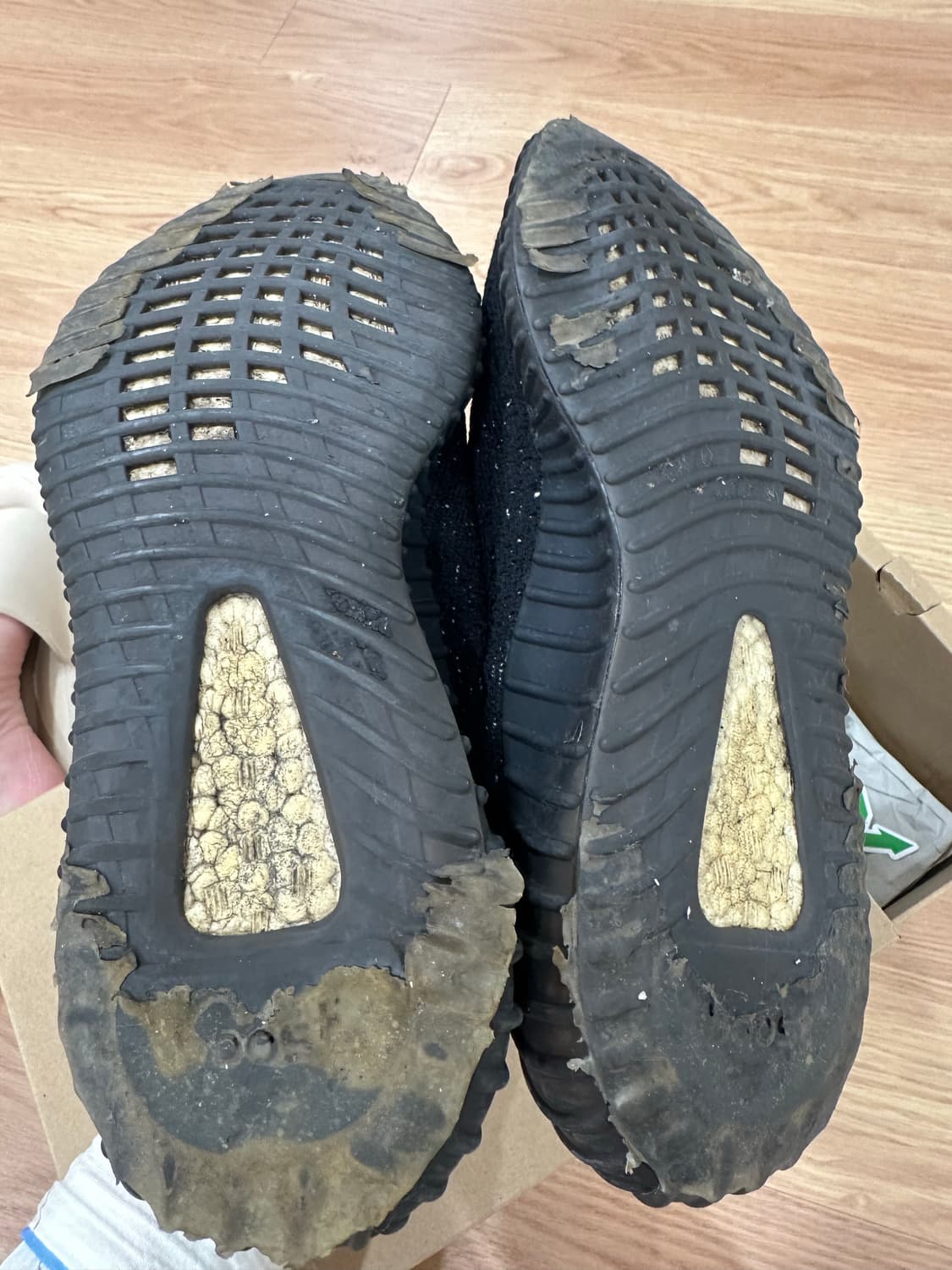 아디다스 이지350 흰검 상품이미지6