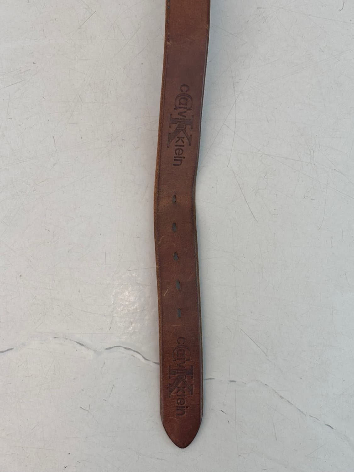 Vintage Calvin Klein Leather Belt 상품이미지5