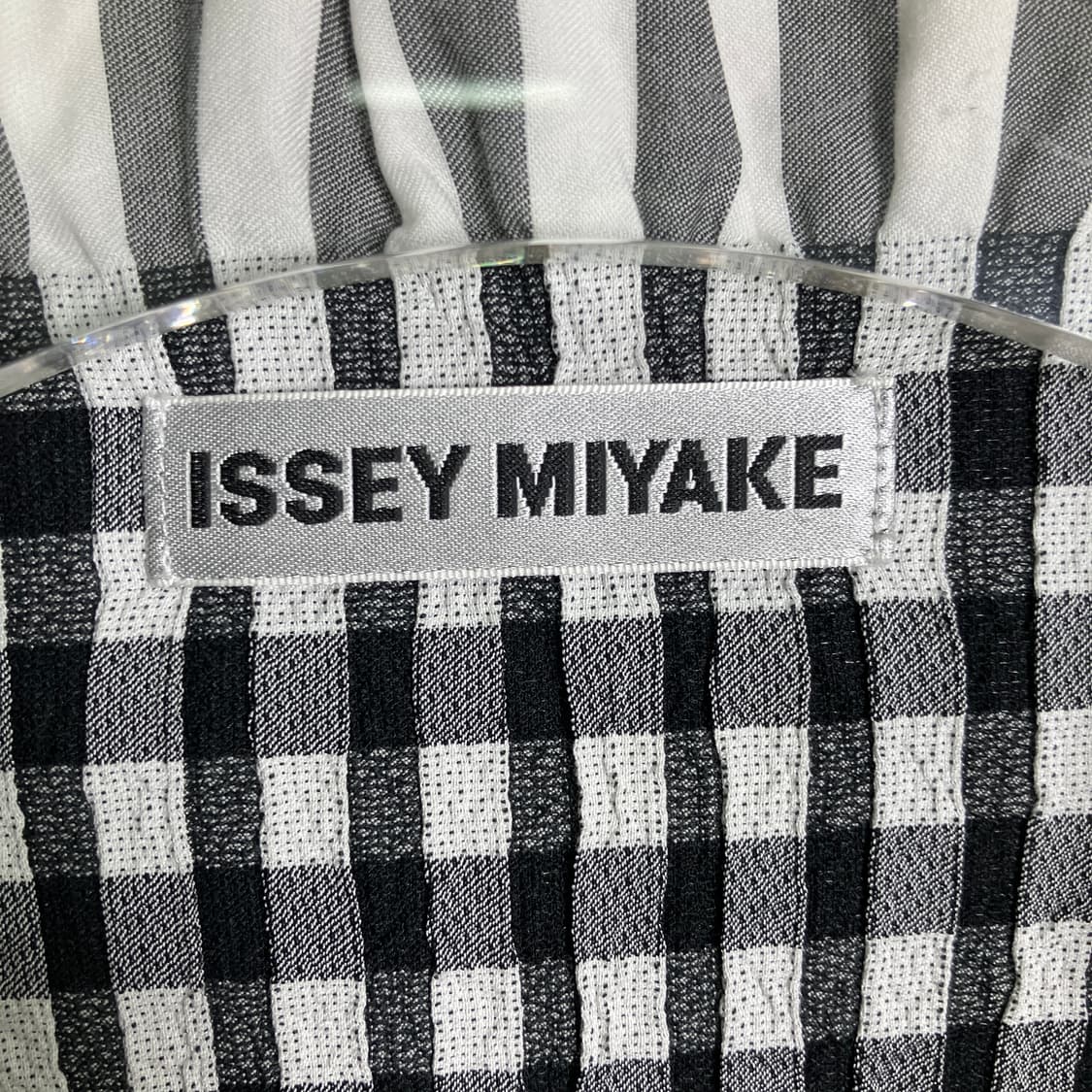 90's 이세이미야케 고방 체크 패턴 셔츠  상품이미지3