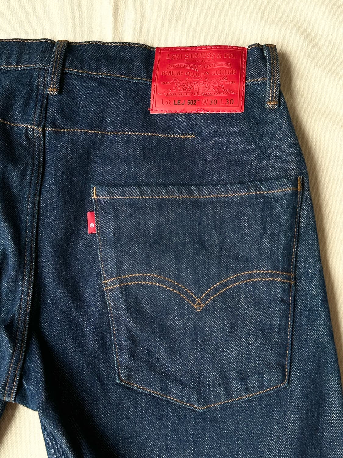 리바이스 엔지니어드진 LEJ 502 데님팬츠 30 상품이미지8