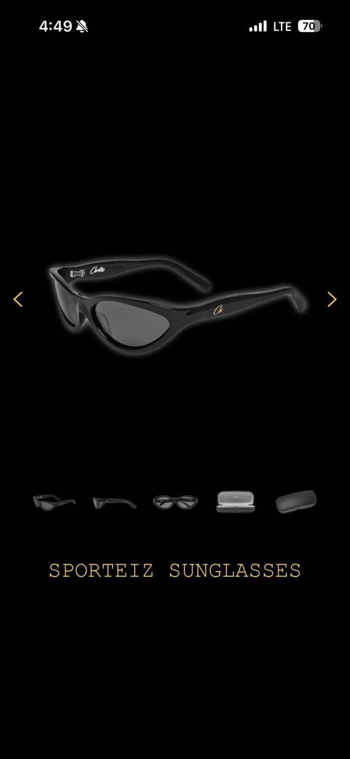 코르테이즈 선글라스 (블랙) 상품이미지1