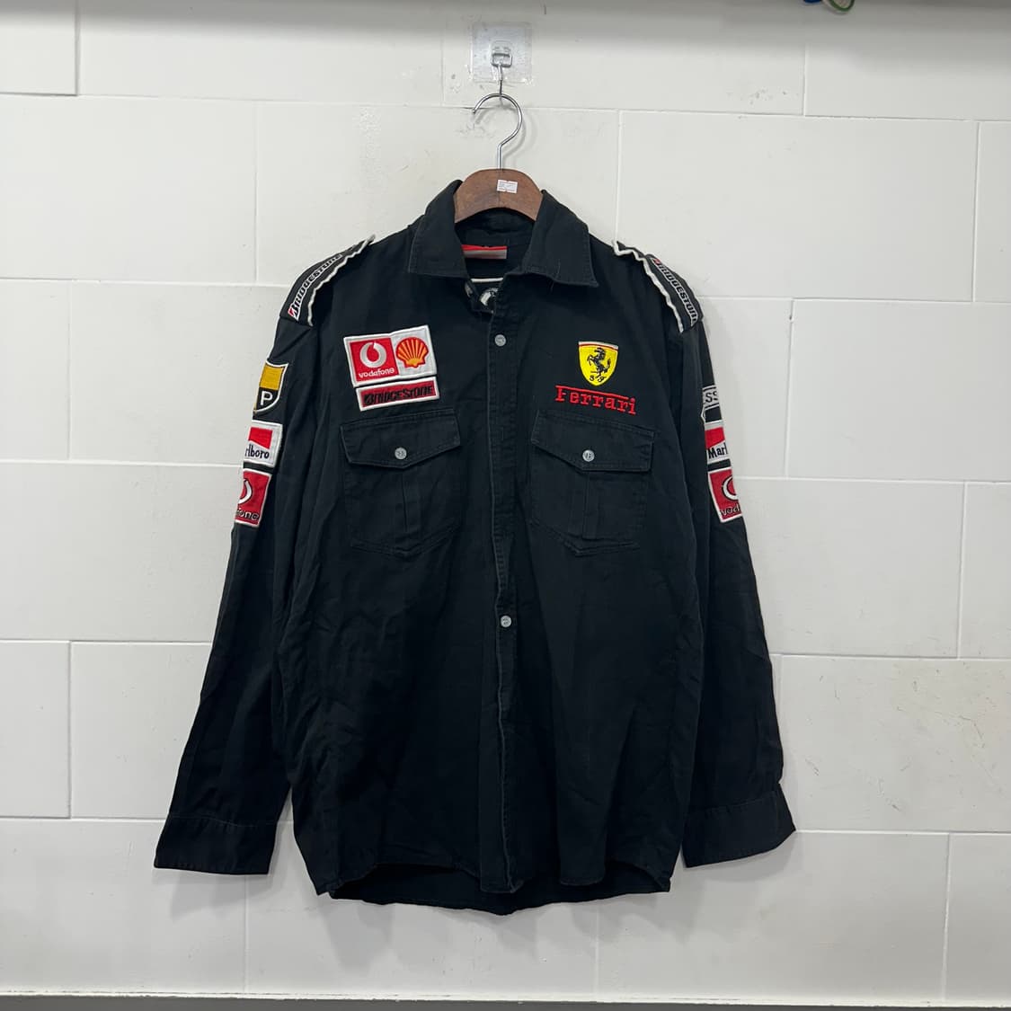 페라리 F1 말보루 레이싱 셔츠 상품이미지1