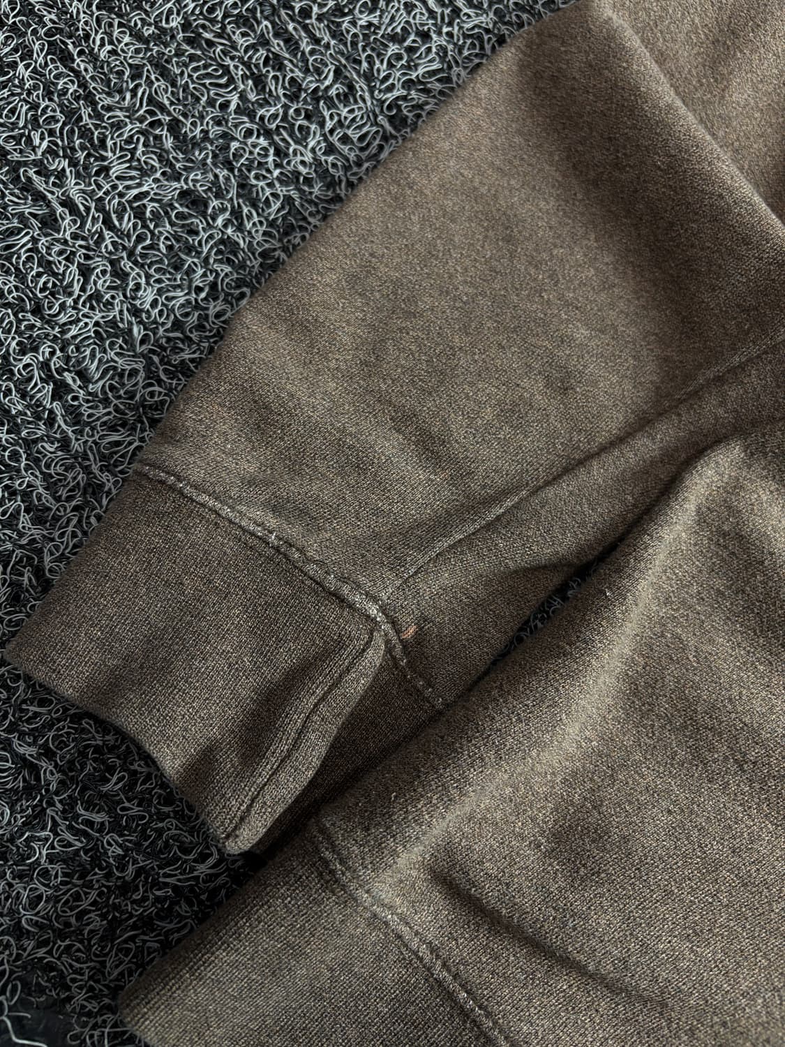 오클리 자수로고 후드 집업 자켓 브라운 3571 상품이미지5