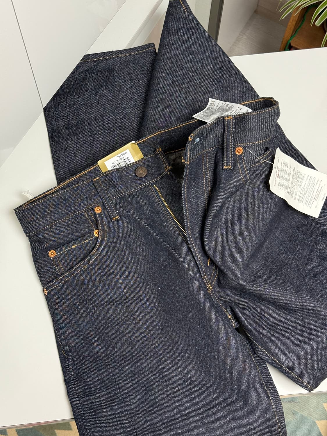 LVC 1967 505 레귤러 핏 셀비지 데님(W30/L34) 상품이미지3