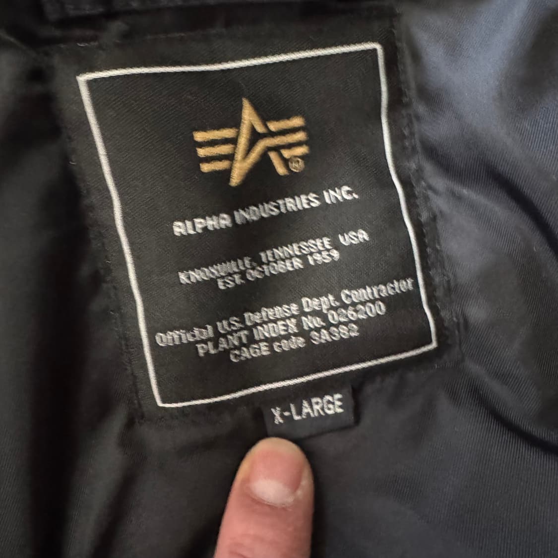 [XL] 알파 인더스트리 N2B 항공 점퍼 상품이미지7
