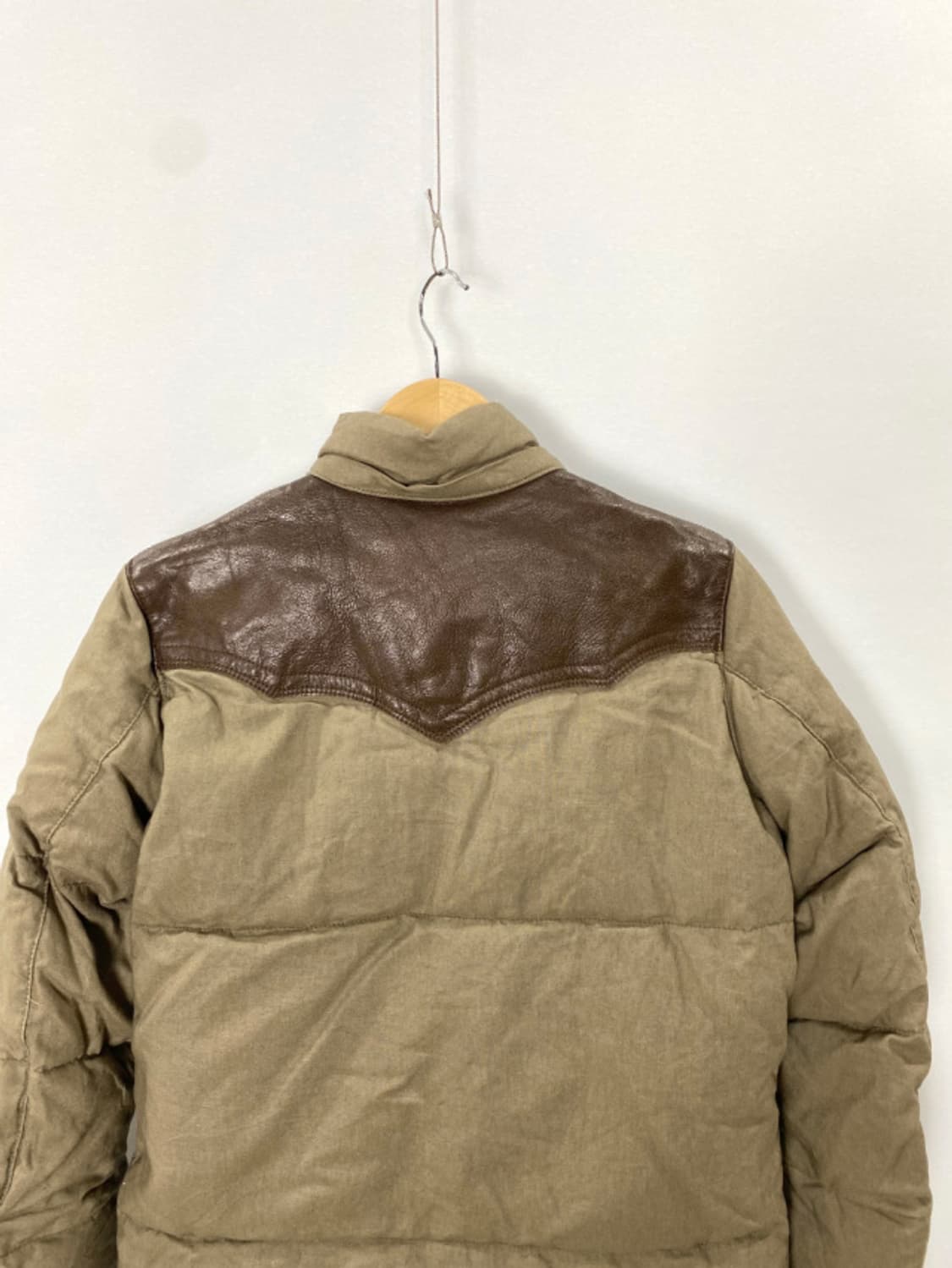 핸드워머 레더  웨스턴 다운 패딩 상품이미지7