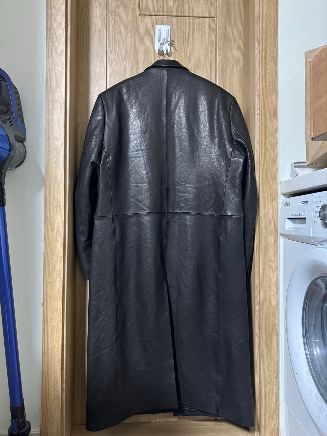 XL) 토니웩 레더 싱글 코트 상품이미지2