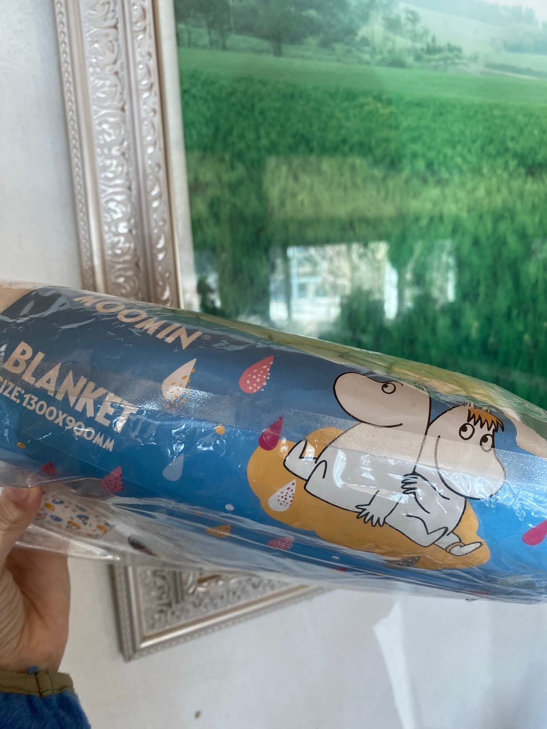 무민 담요 블랭킷 새상품 상품이미지1