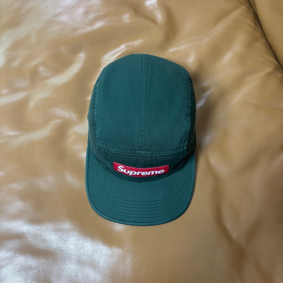 Supreme 슈프림 워시드 그린 캠프캡 모자 (Washed Green) 상품이미지5
