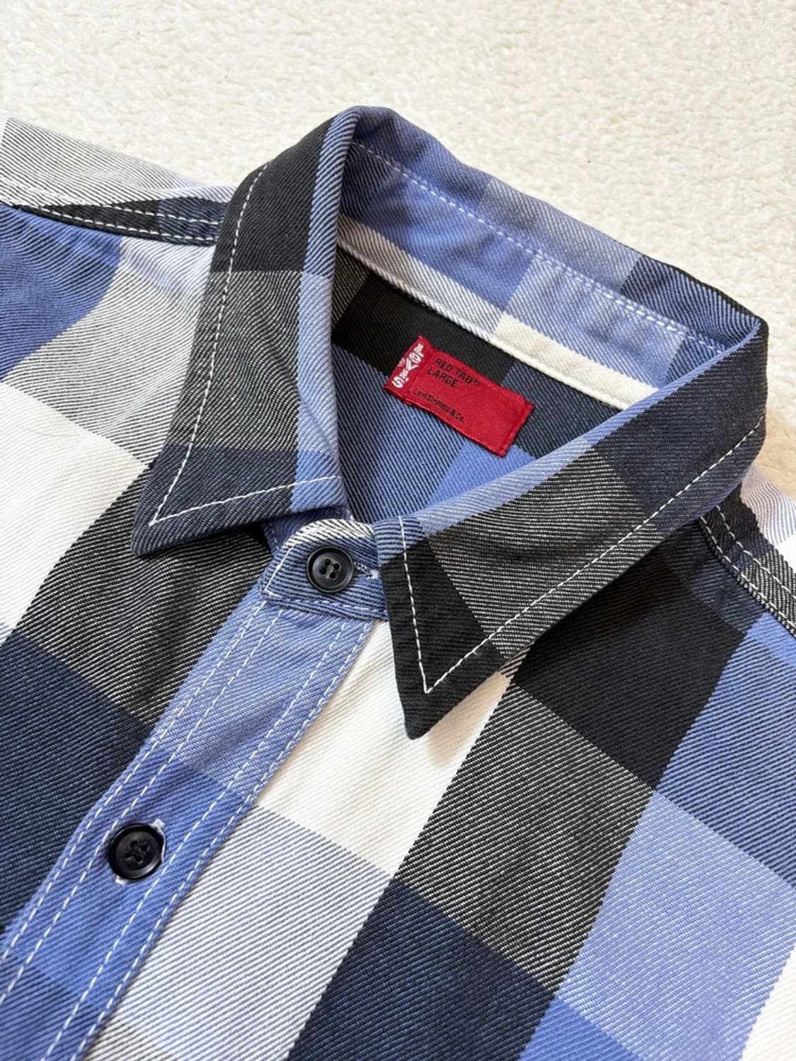 리바이스 00's 레드탭 플란넬 웨스턴 셔츠 PN6260 상품이미지3
