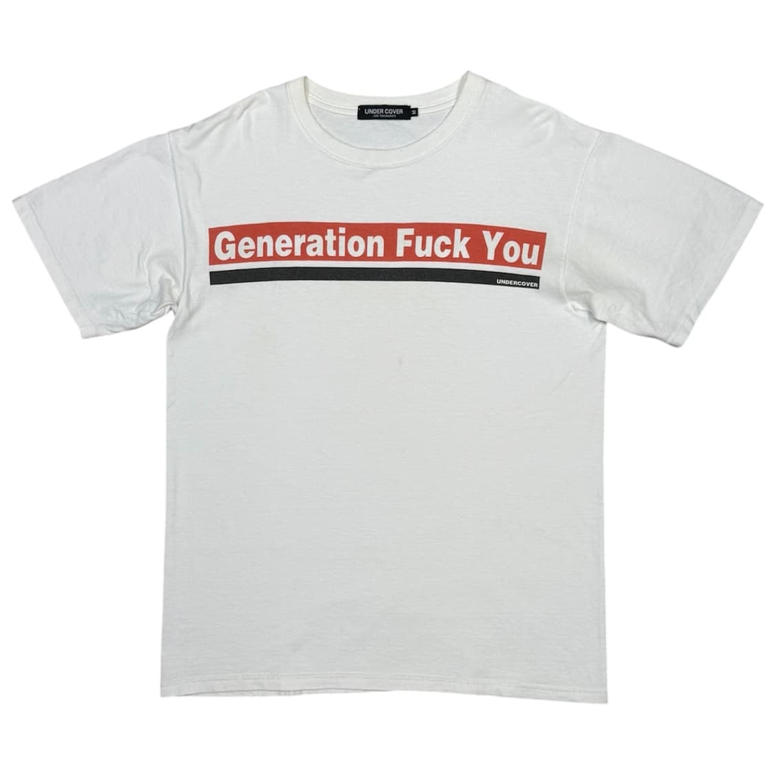 언더커버 아카이브 generation fuk u 반팔 티셔츠 상품이미지1