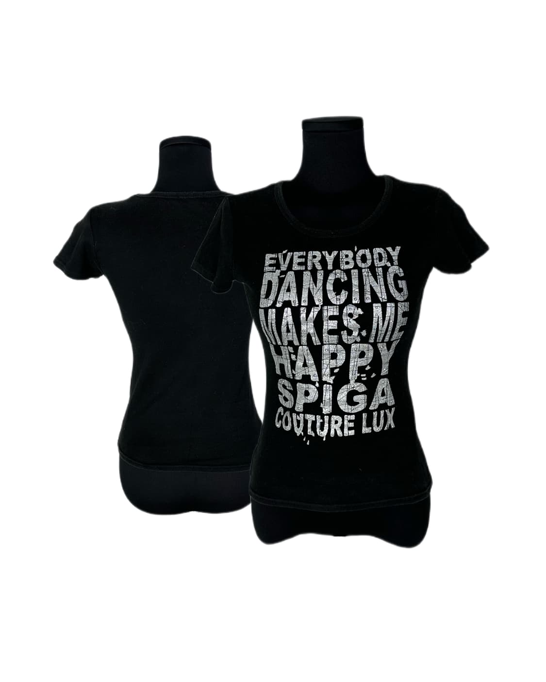 glitter cubic lettering t-shir 상품이미지1