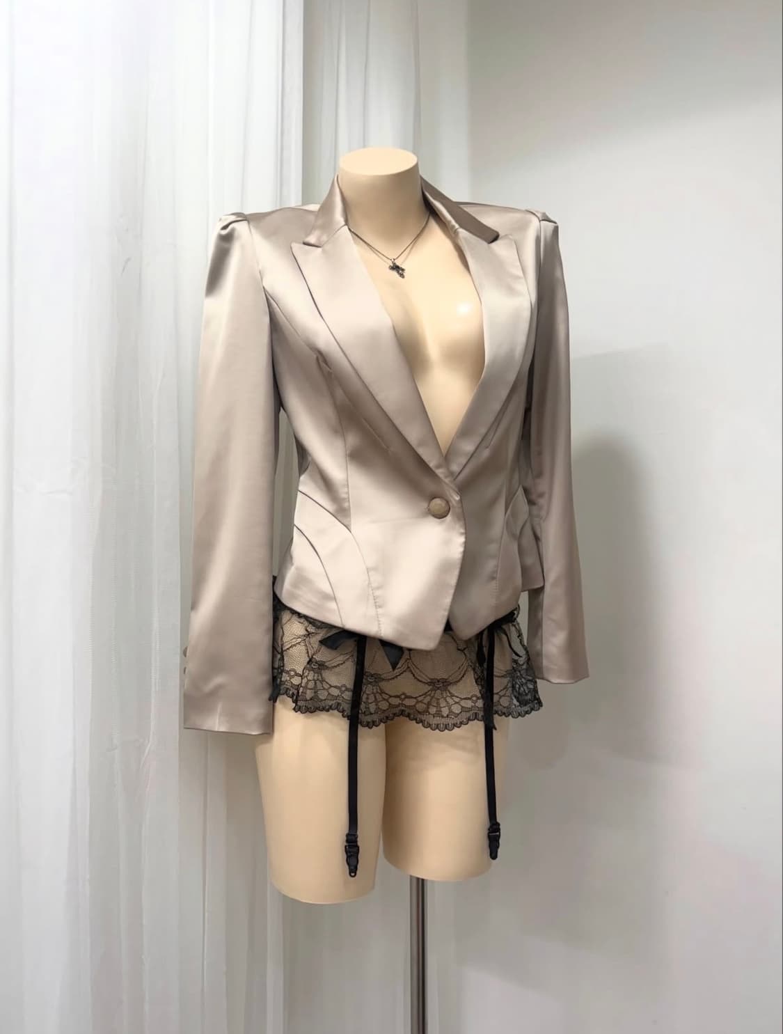 SELLY’S gold classic collar jacket 상품이미지2