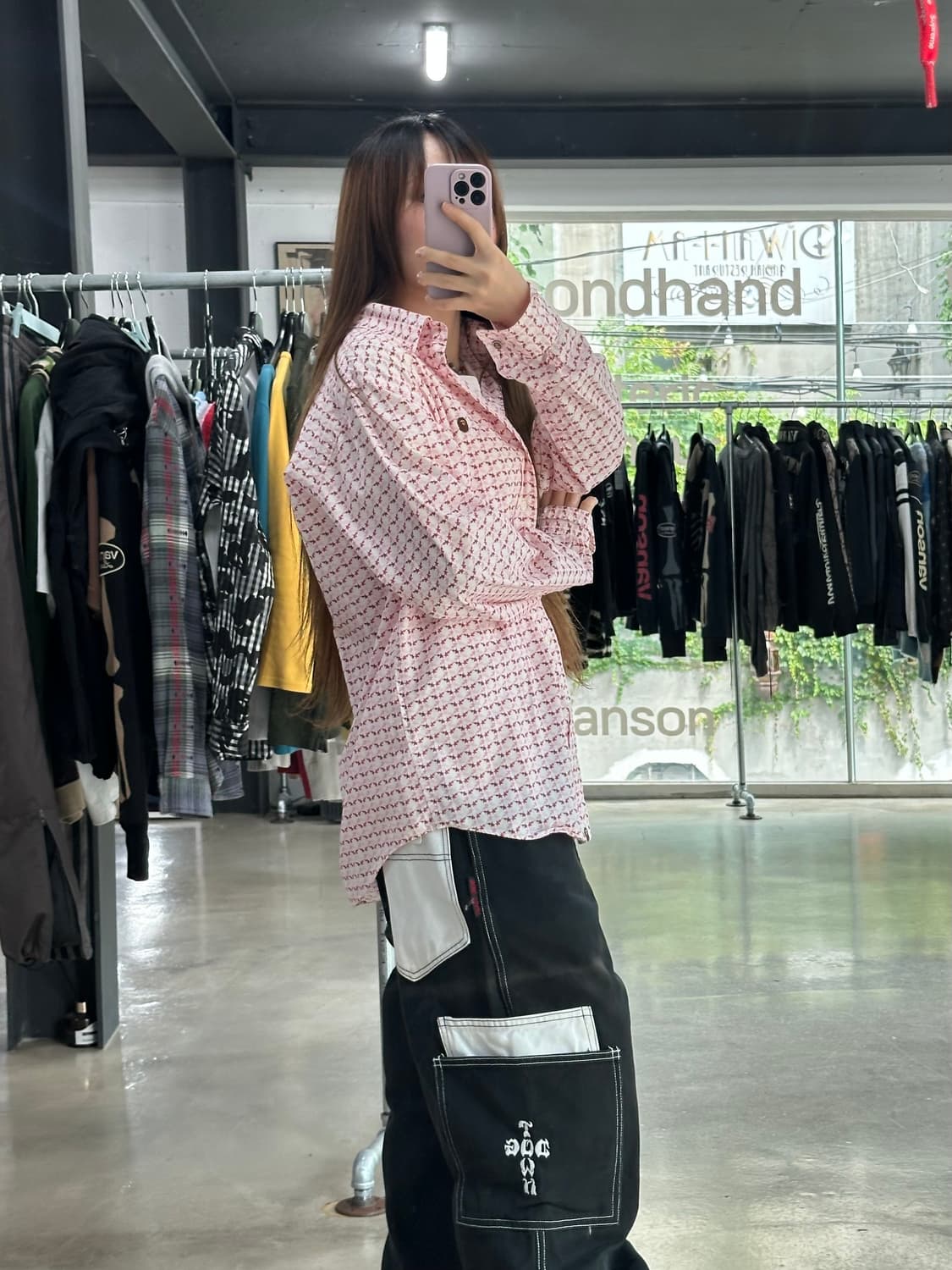 베이프 사루 스타 셔츠 상품이미지4