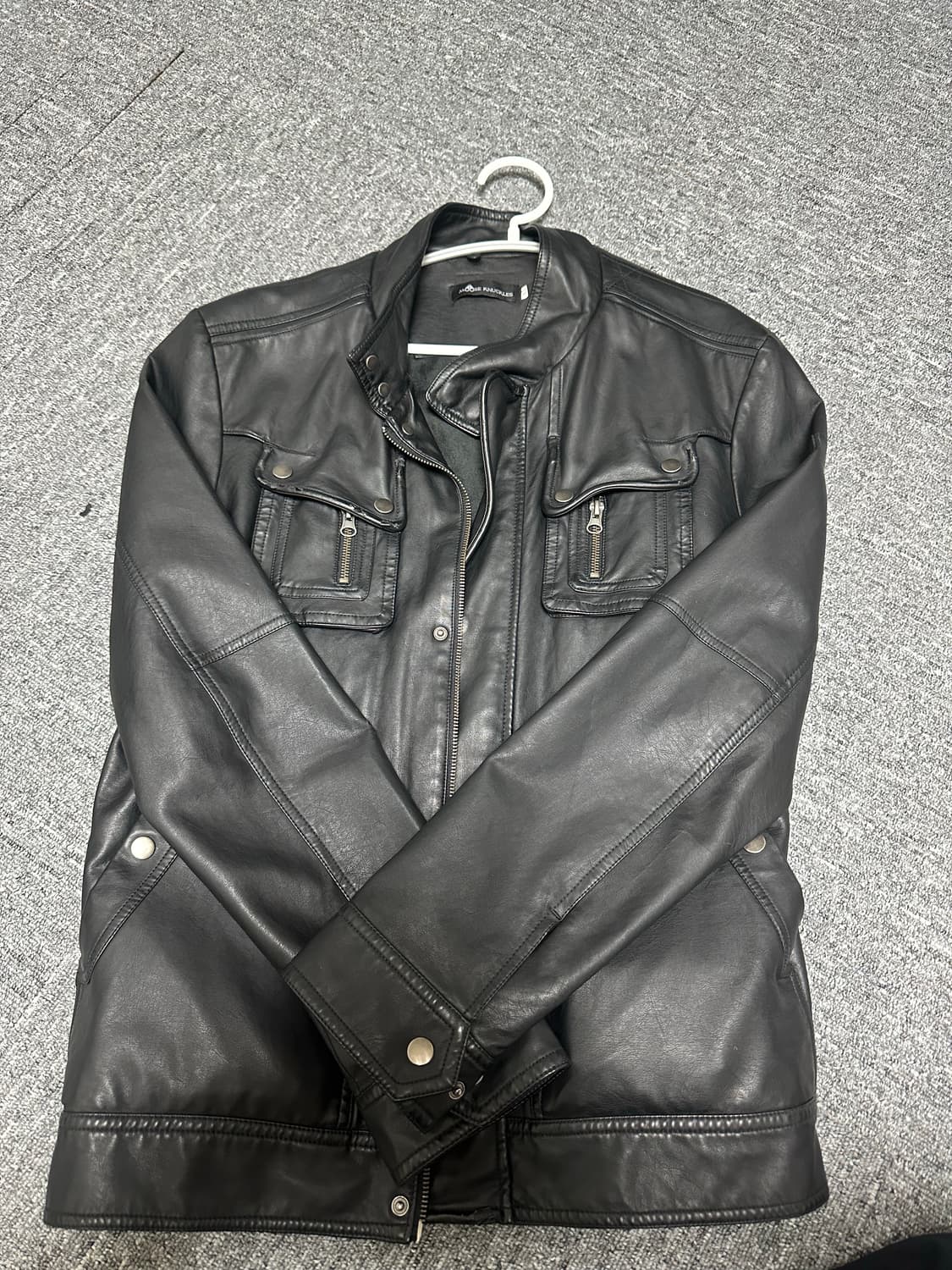 무스너클 레더자켓 상품이미지1