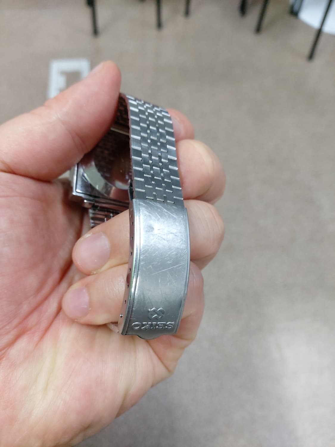 세이코 사각 빈티지 남성 시계 상품이미지3