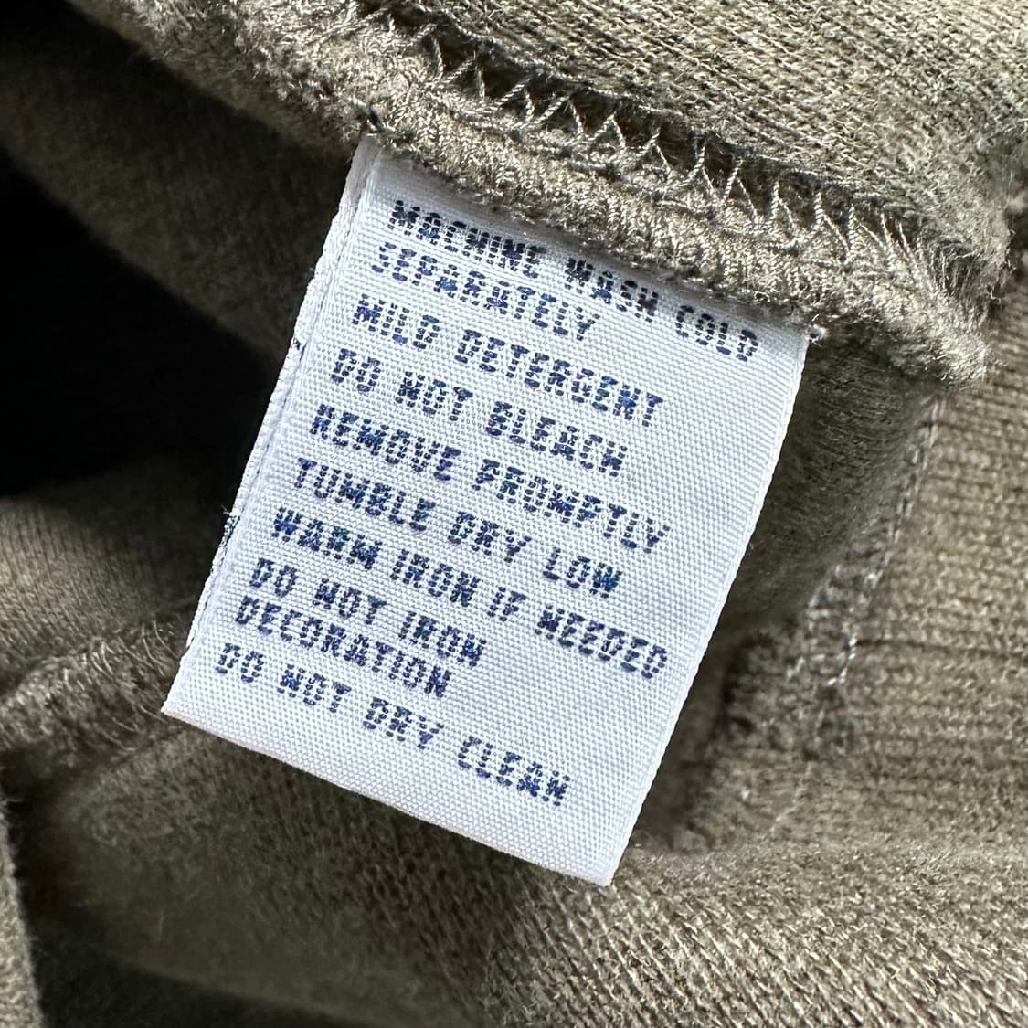 폴로 랄프로렌 엘보패치 카키 후드티 상품이미지6