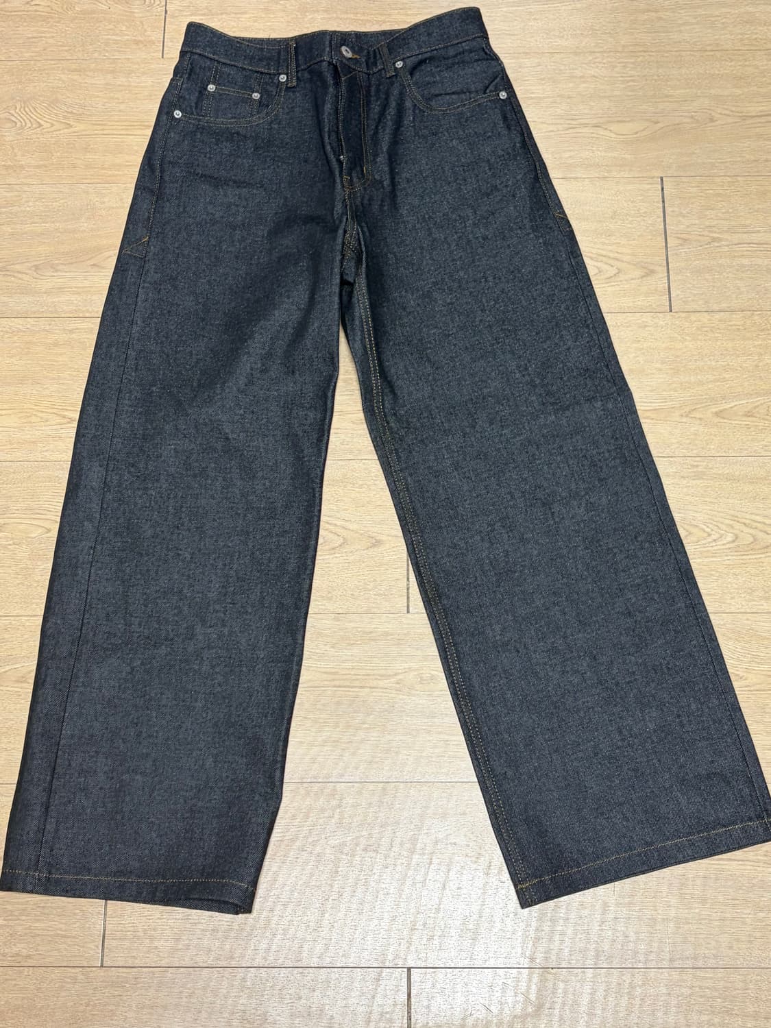 쿠어 리지드 세미 와이드 진스 상품이미지3