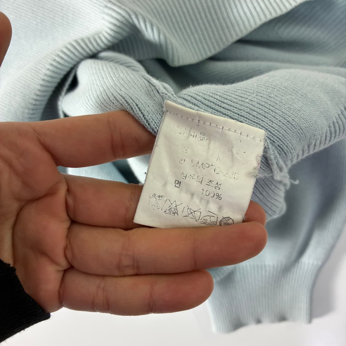 Polo  폴로 랄프로렌 자수 피마코튼 브이넥 니트   상품이미지6