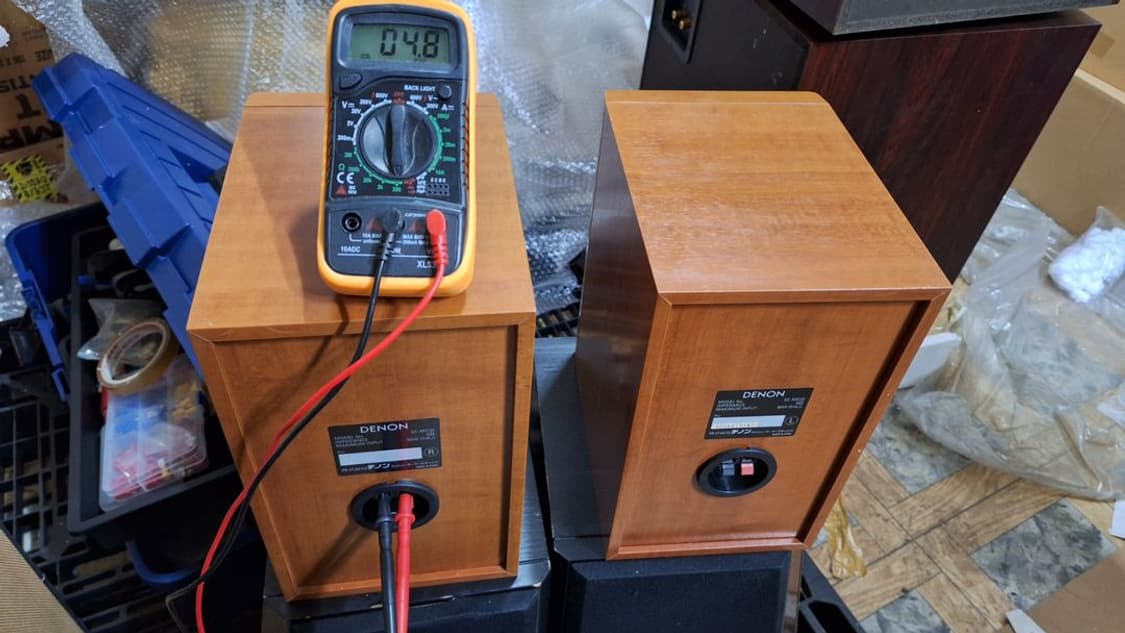 (오버홀)데논 빈티지 스피커 1조 SC-MG33 카페 매장 인테리어 앤틱 상품이미지9