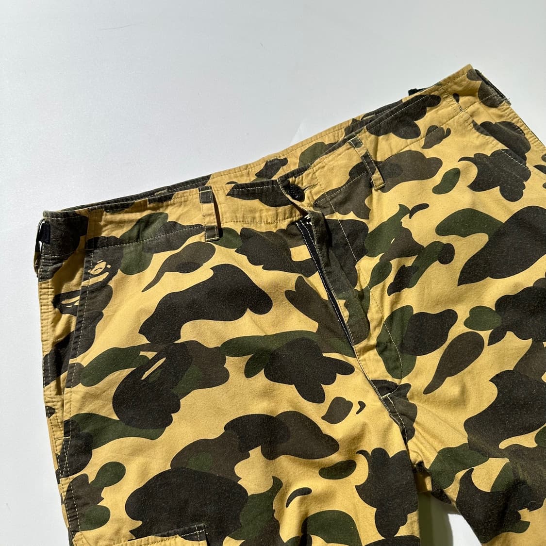 Bape 베이프 카모 7부 카고 팬츠 상품이미지3