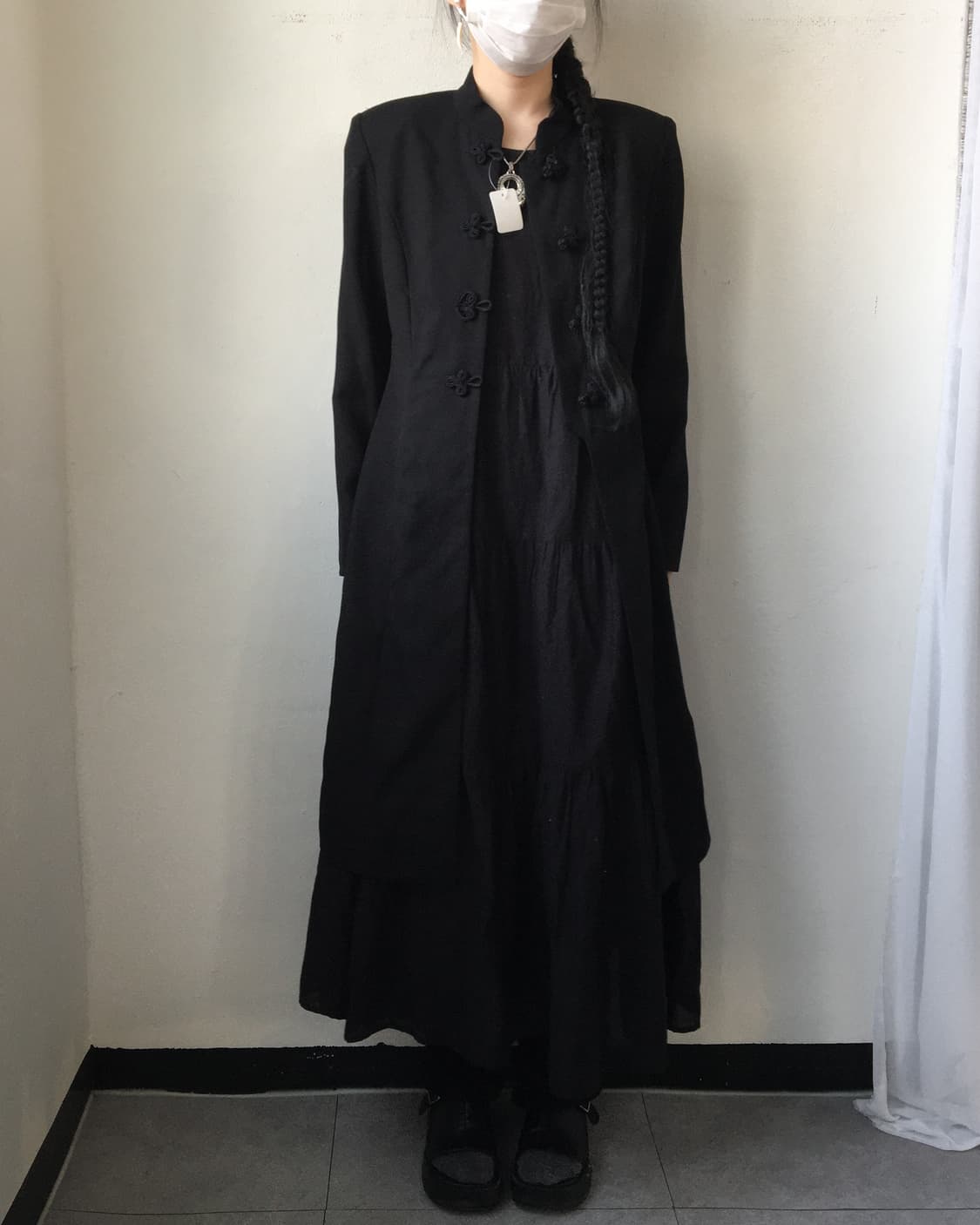 Qipao button point jacket 상품이미지4