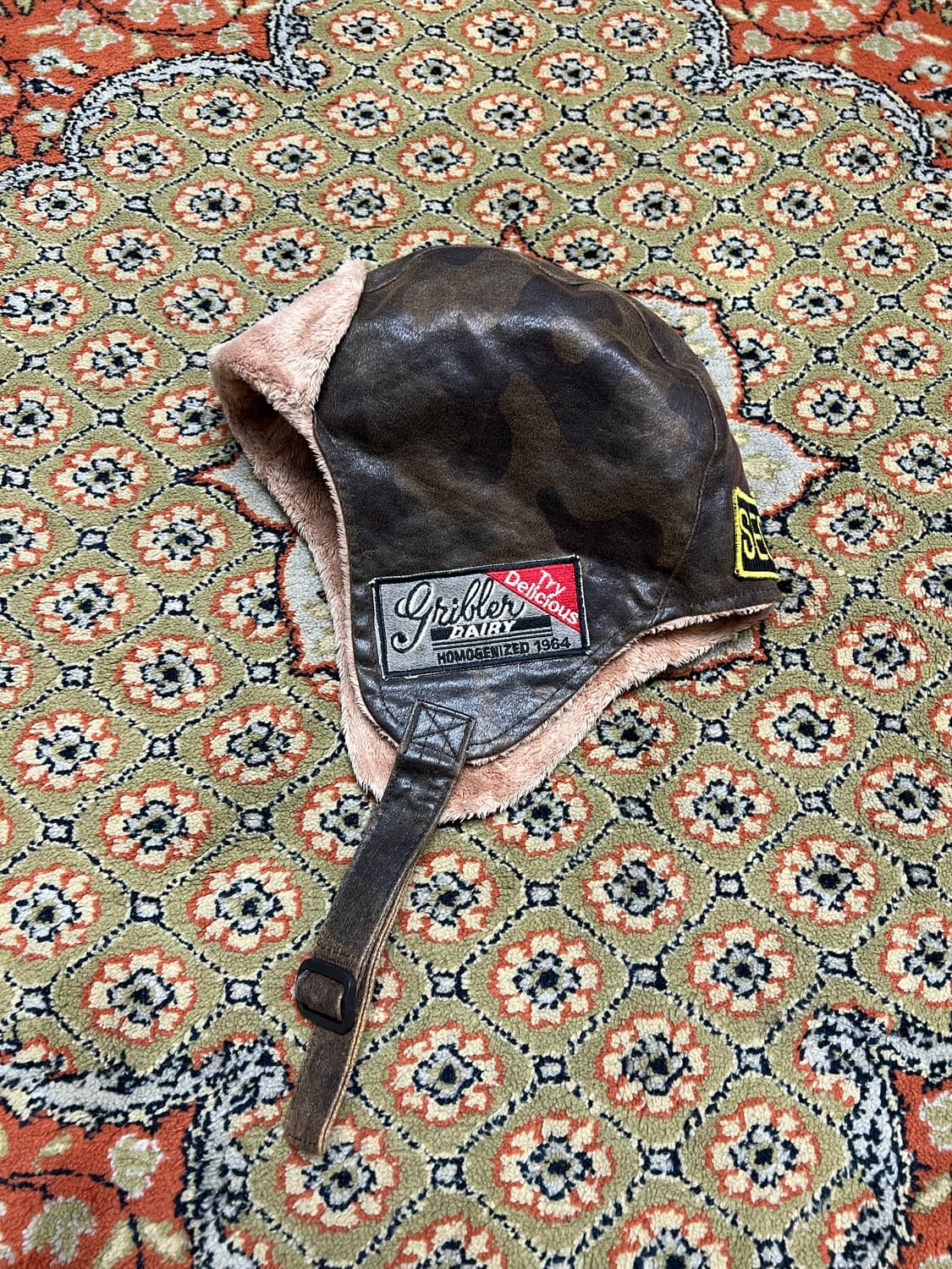 [OS] 카모 패턴 패치 트루퍼 햇 상품이미지1