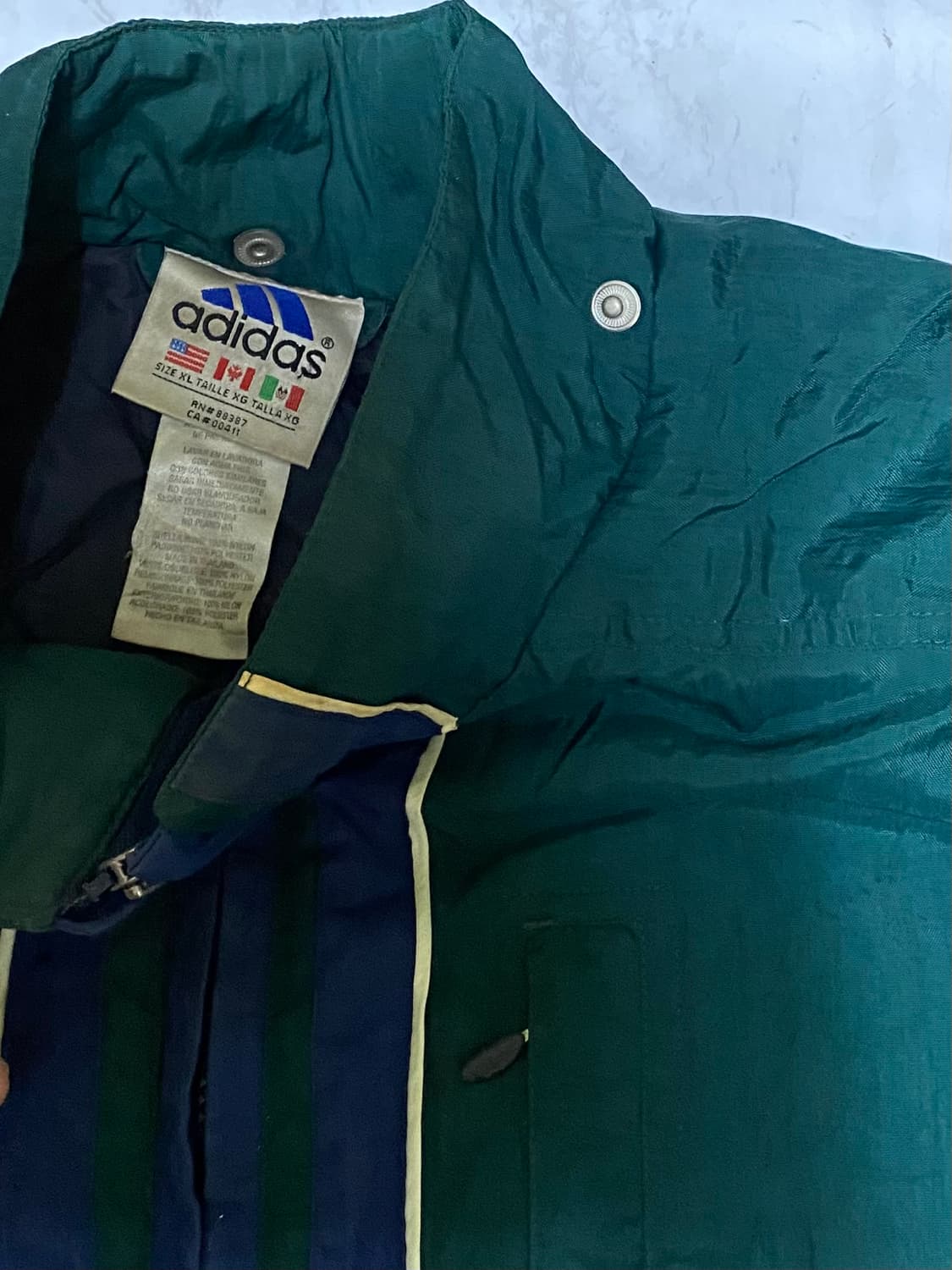 아디다스 돕바 롱 누빔자켓 빅사이즈 115 상품이미지2