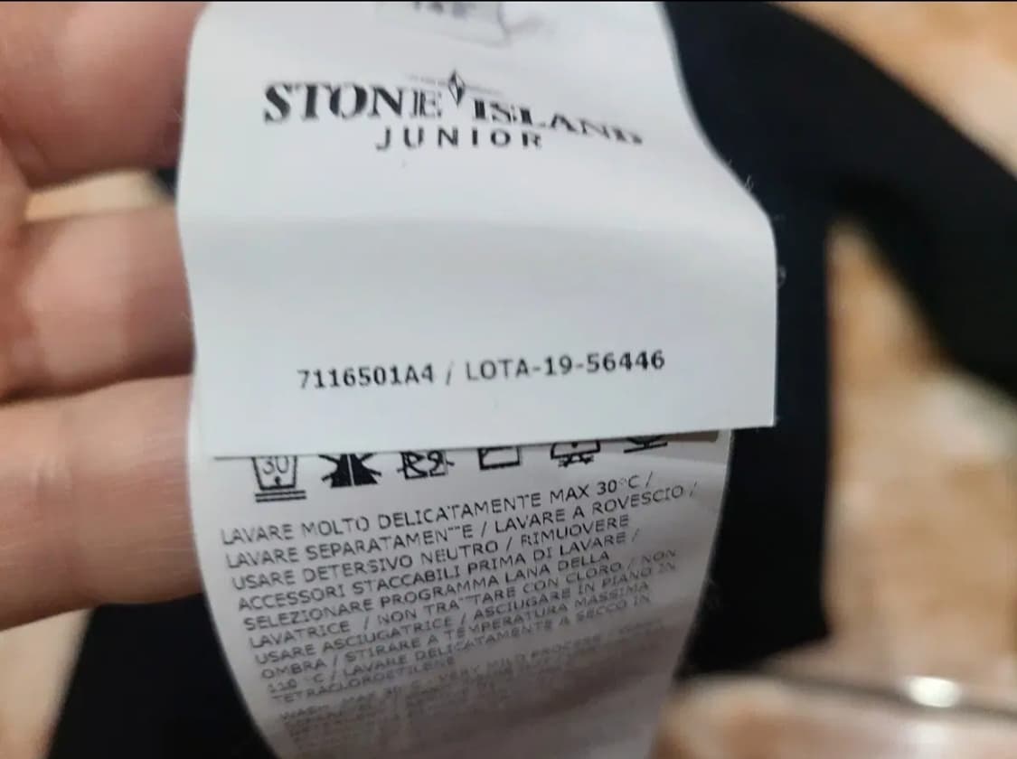 스톤아일랜드 주니어 울 라운드니트 상품이미지7