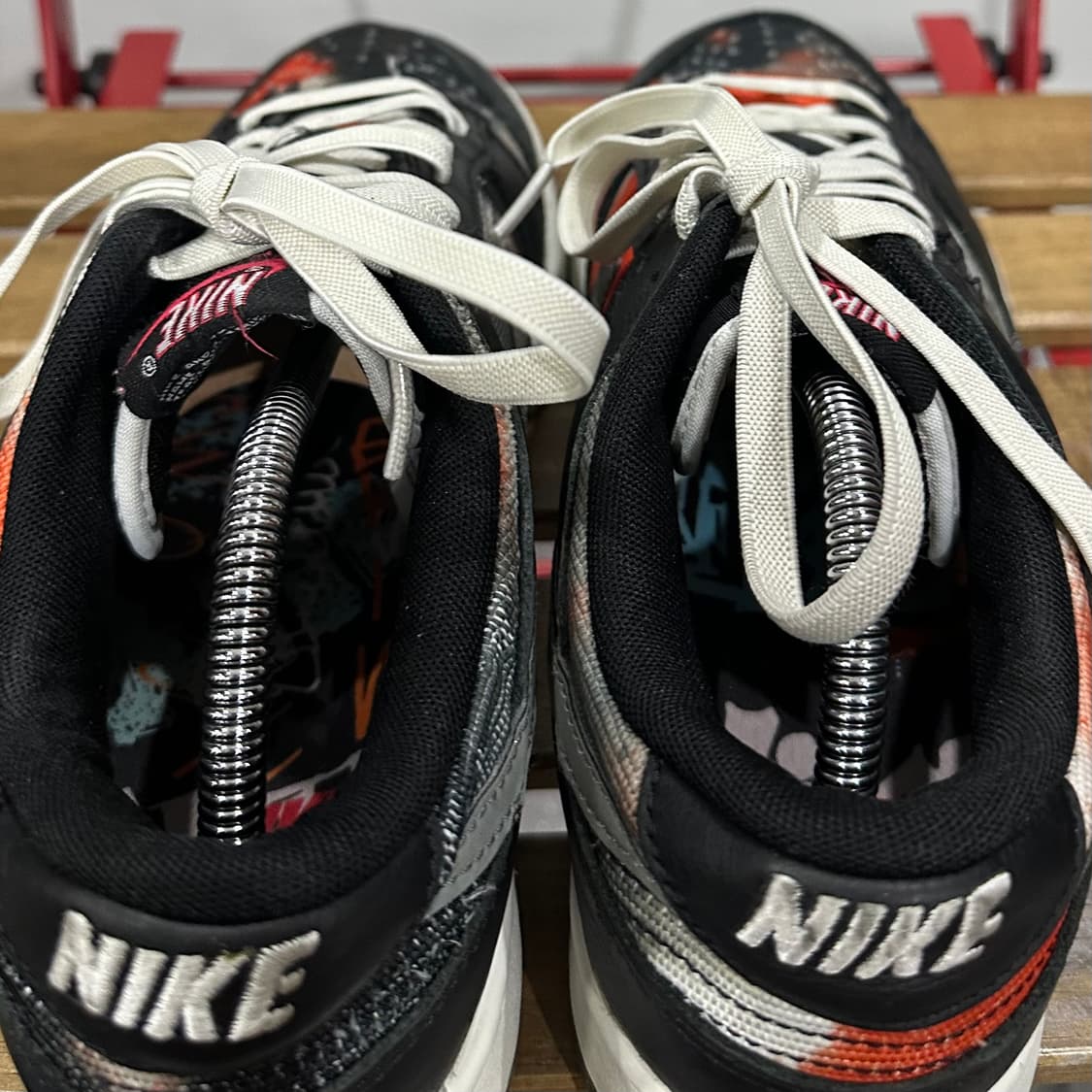 280) 나이키 운동화 남성 남즈 덩크 로우 블랙 앤 텀블드 그레이 상품이미지5