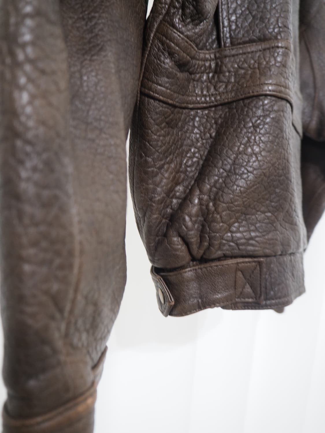 vintage sheepskin A-2 jacket  상품이미지7