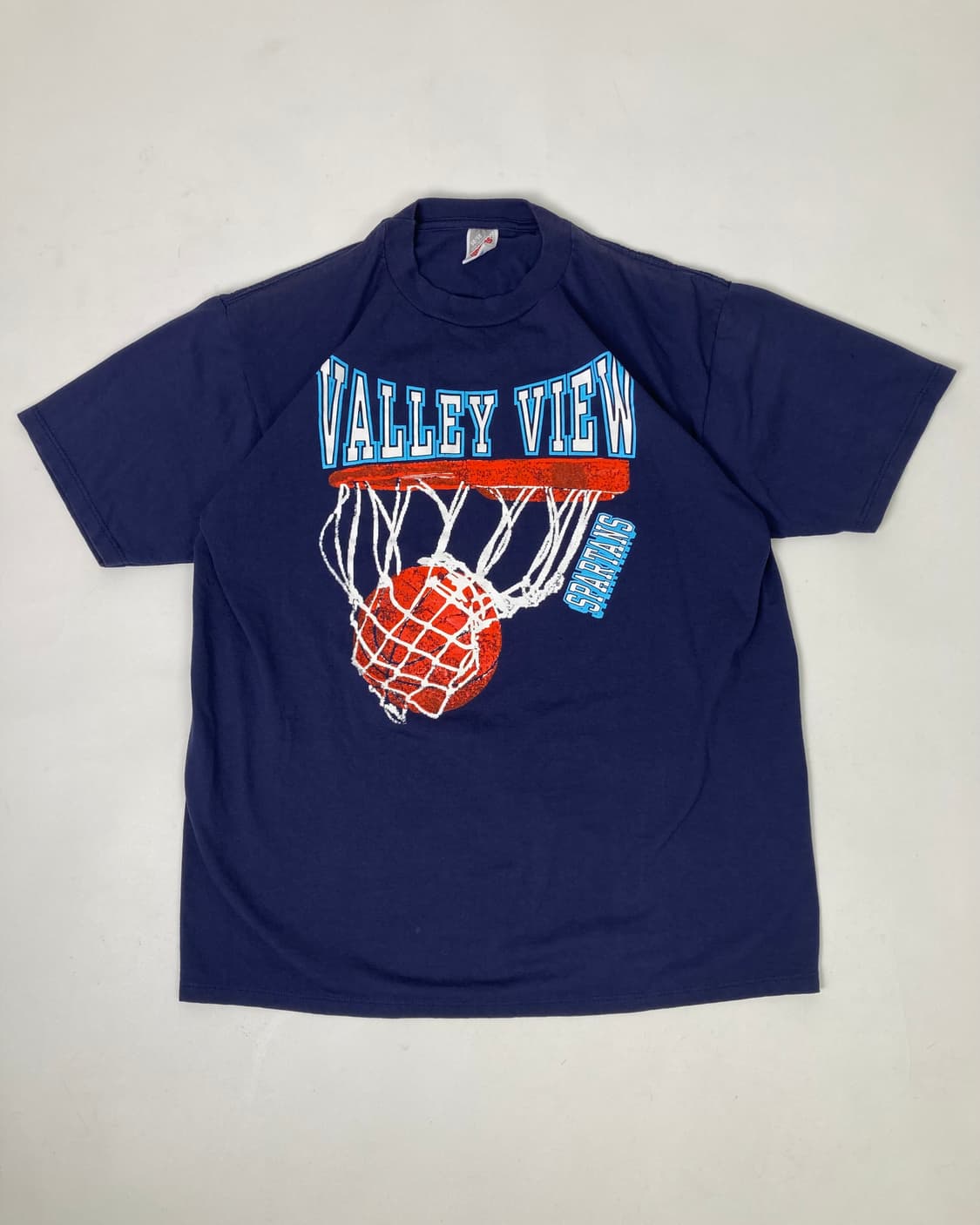 90s Double Stitched Tee (navy) 상품이미지1