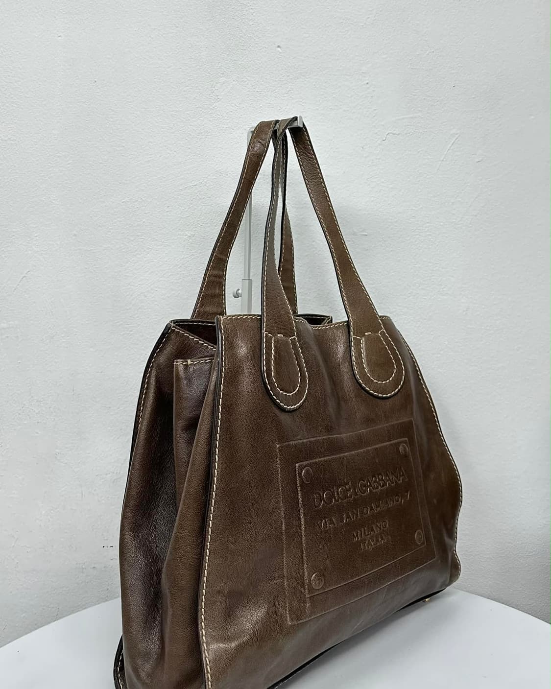 돌체앤가바나 Y2K 가죽 레오파드 숄더 & 토트백 상품이미지3