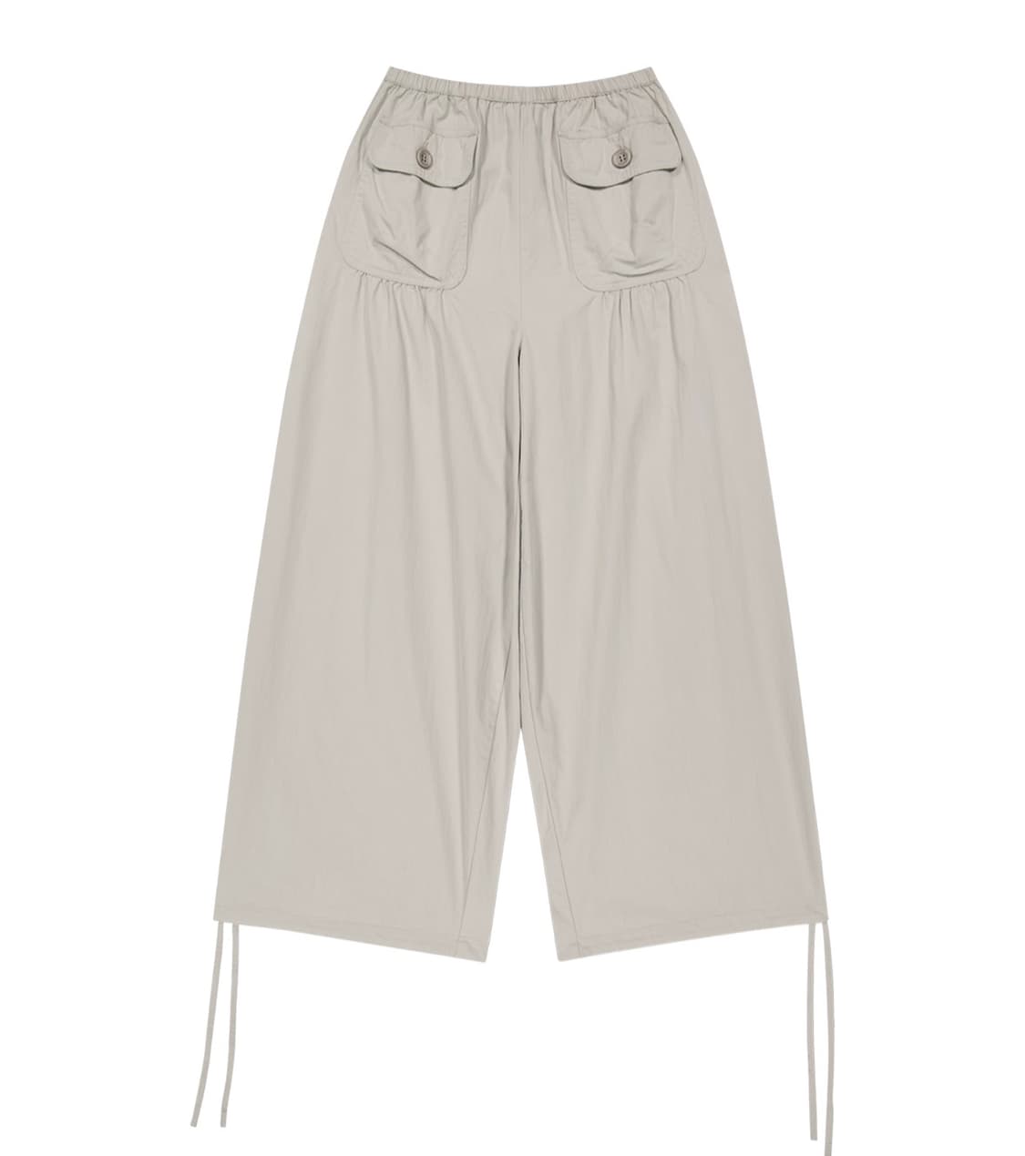 COYSEIO SHIRRING TOBI PANTS ASH PINK 2싸 상품이미지1