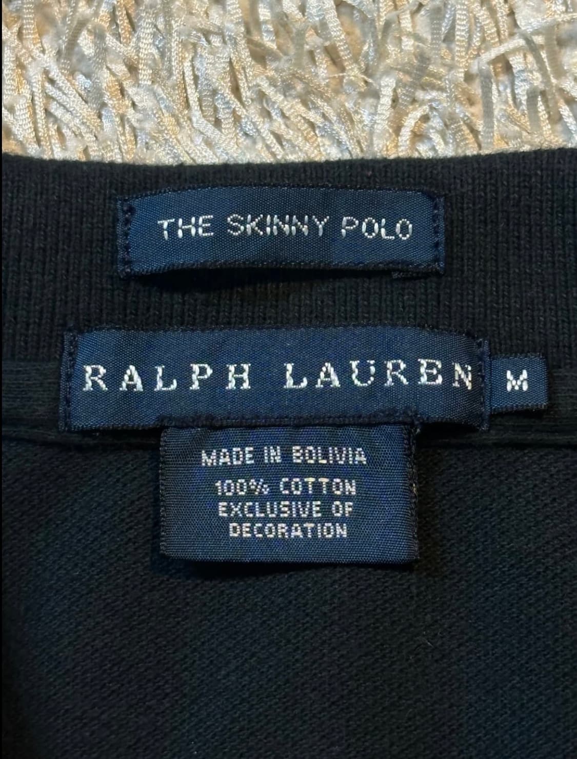 폴로 랄프로렌 빅포니 로고 바이올렛 PK 긴팔 카라티 블랙 상품이미지4