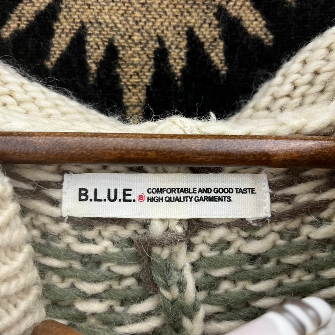 빈티지 라떼 모리 하구미 떡볶이 후드 망토 케이프 K0085 상품이미지6