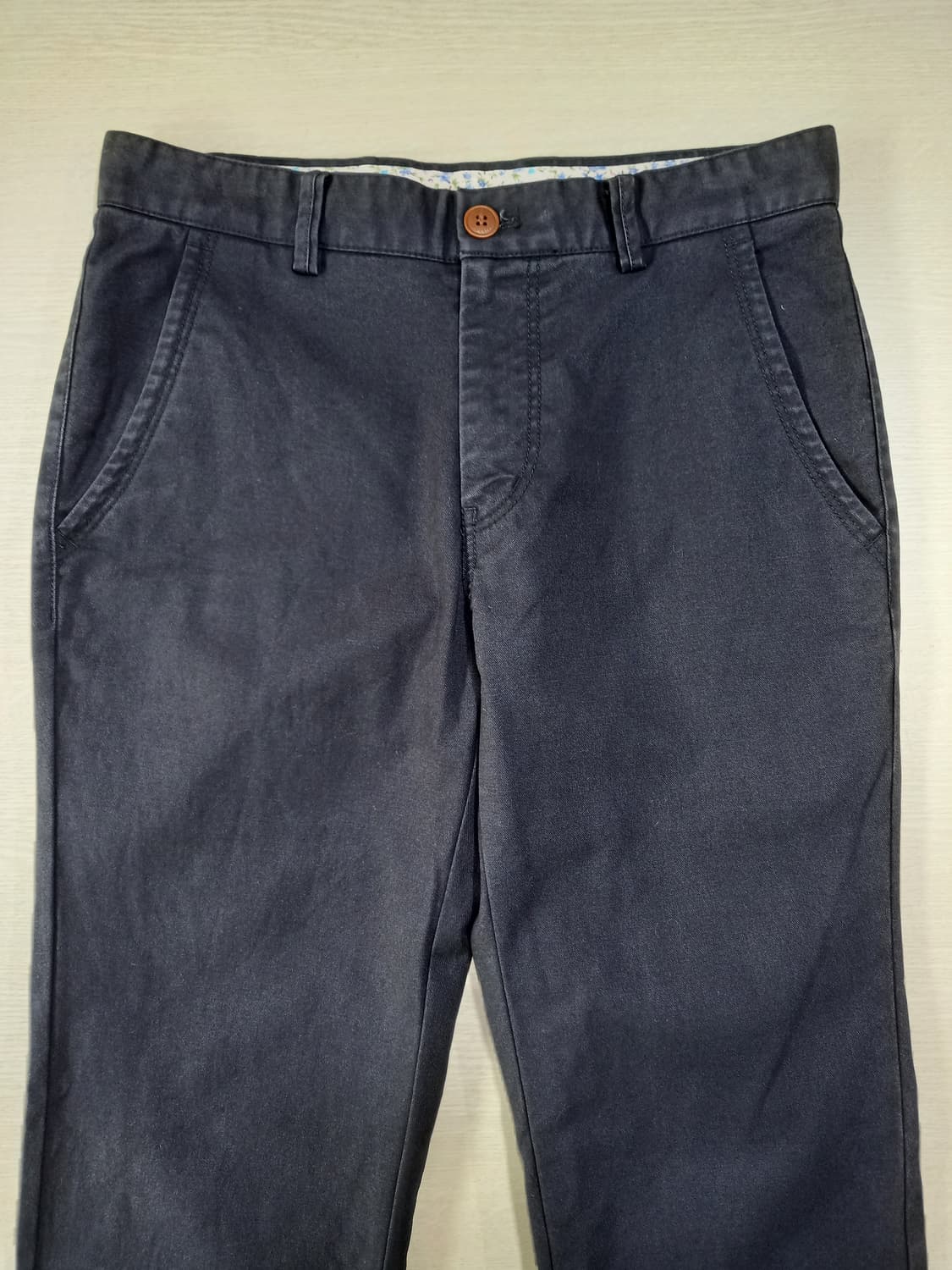 29 Ann Cliff 스판 치노팬츠 네이비 29-541 상품이미지3