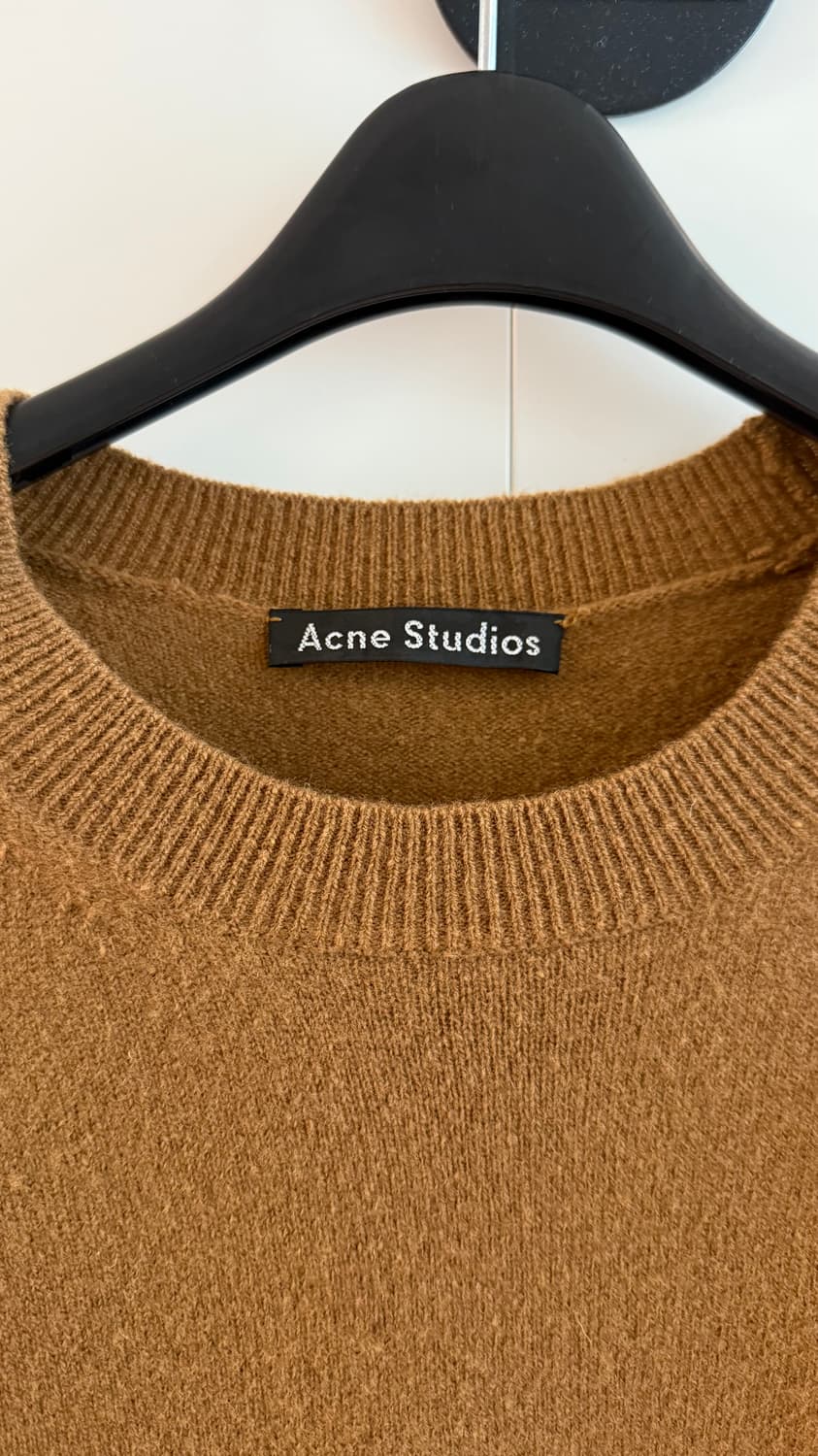 Acne Studios 아크네 커피브라운 울 100% 니트스웨터  상품이미지2