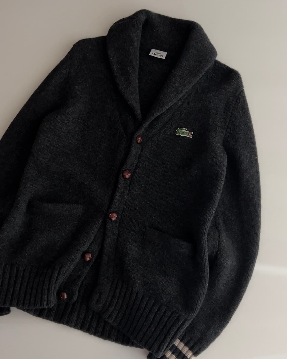 라코스테 숄카라 가디건 L 상품이미지2