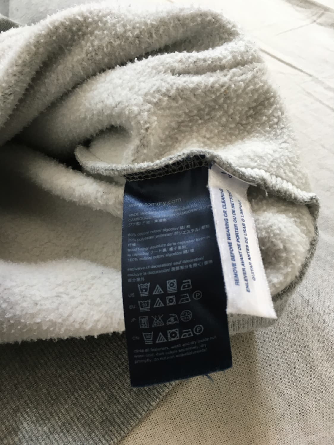 타미힐피거 스펠 후드집업 상품이미지5