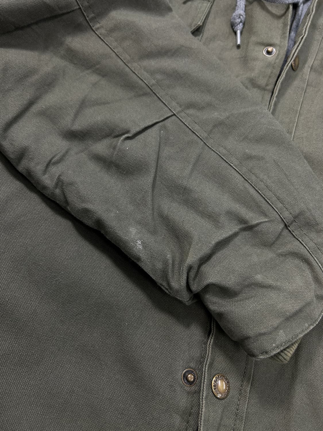 디키즈 투포켓 카키 레이어드 워크자켓 L   상품이미지8