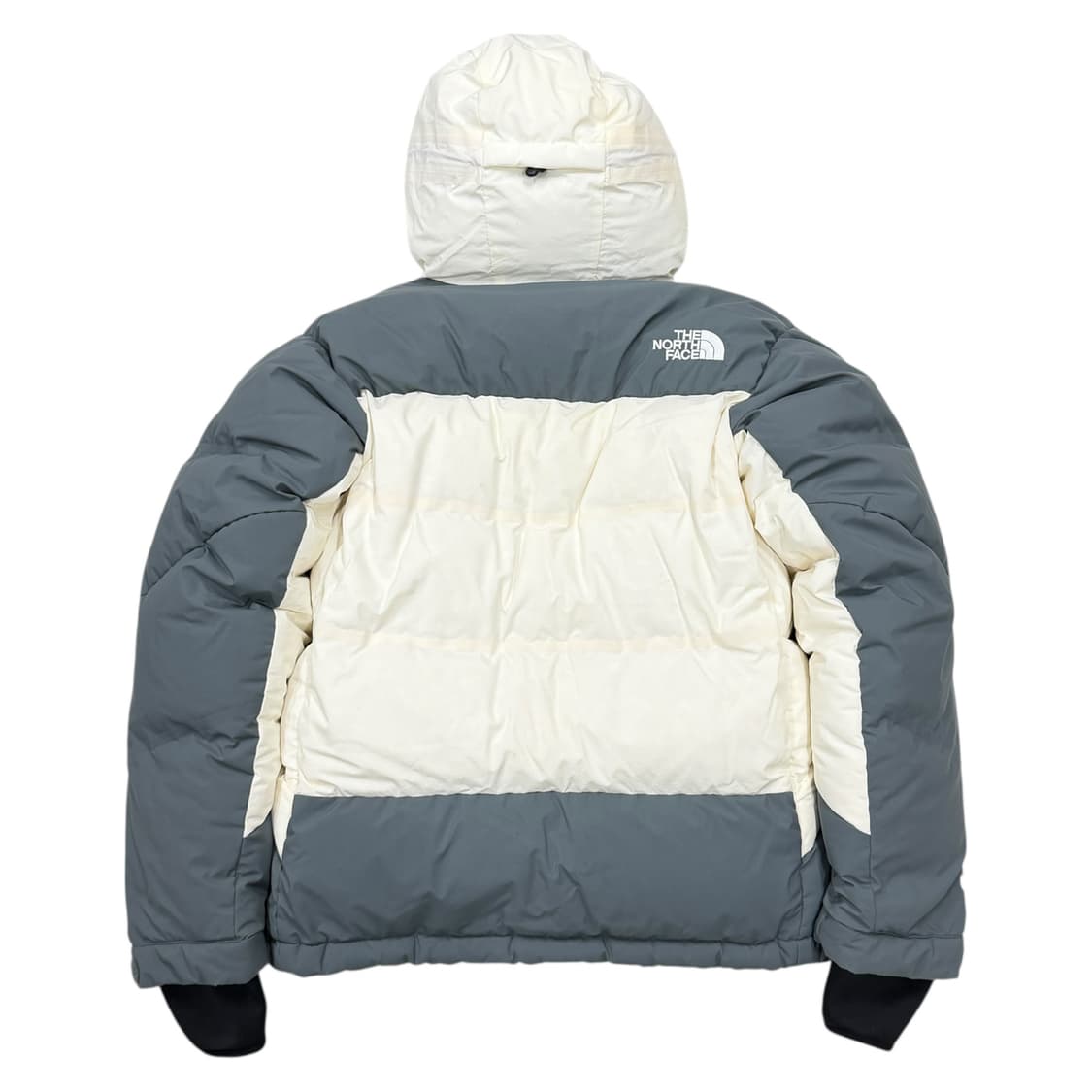 노스페이스 대장급 히말라야2 패딩 파카 화이트 그레이 100 L 상품이미지4