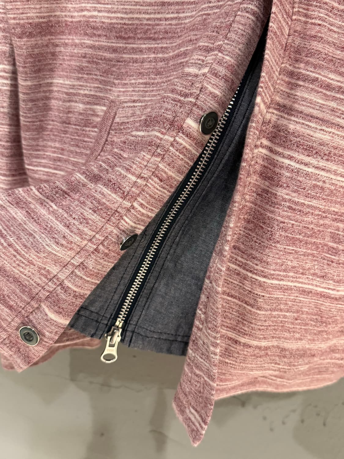 layered detail hood zip-up 상품이미지7