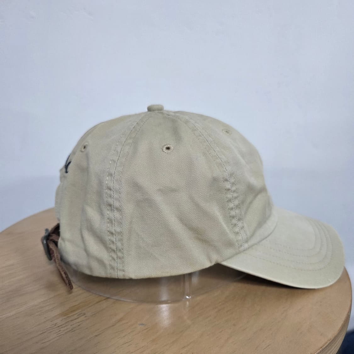 폴로 랄프로렌 베이지 볼캡 모자 가죽 스트랩 상품이미지3